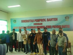 Sinerginitas  Pemrop Banten Dengan Komite Wartawan Reformasi Indonesia ( KWRI) Provinsi Banten