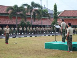 Korem 064/MY Gelar Upacara Peringatan Hari Olahraga Nasional Ke 39 Tahun 2022