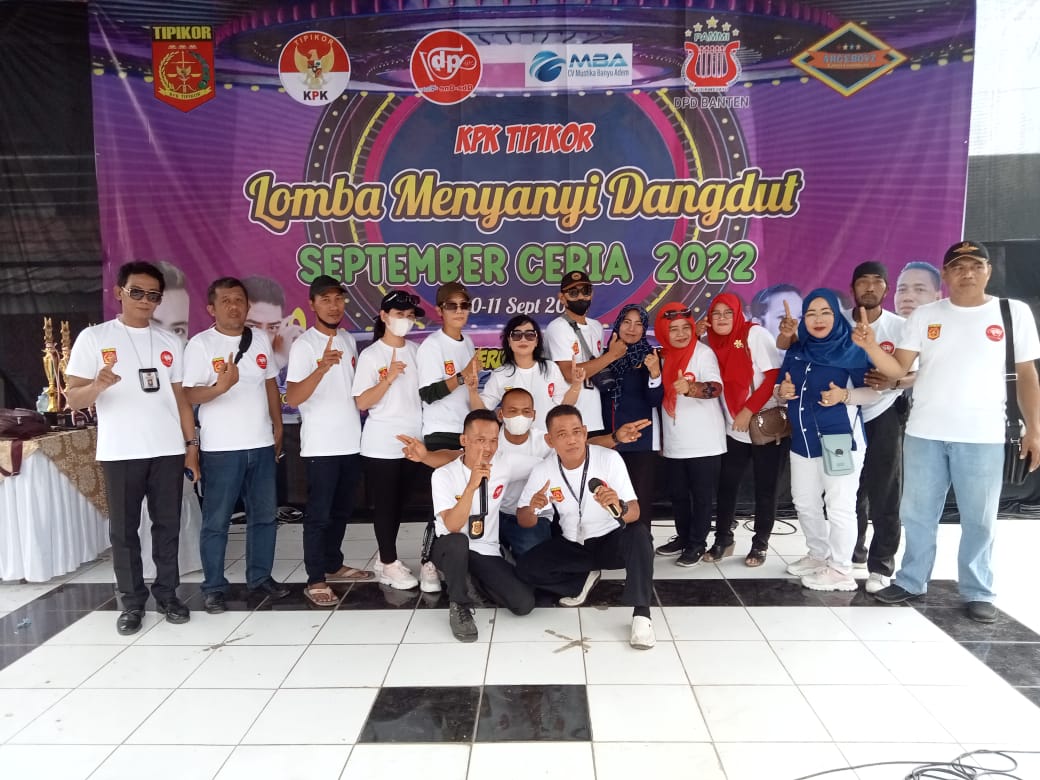 Argeboyz Bersama KPK Tipikor Gelar Lomba Nyanyi Dangdut