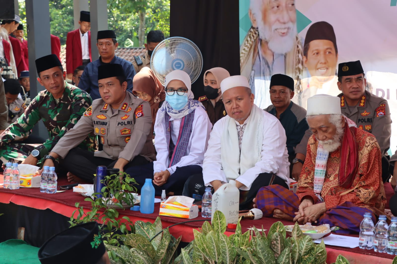 Kapolres Lebak dampingi Kapolda Banten Hadiri Silaturahmi dan Istighosah Kubro di Ponpes Al- Kanza Cibadak