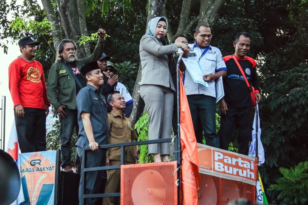 DPRD Banten Akan Kirimkan Point Tuntutan Buruh Ke DPR RI