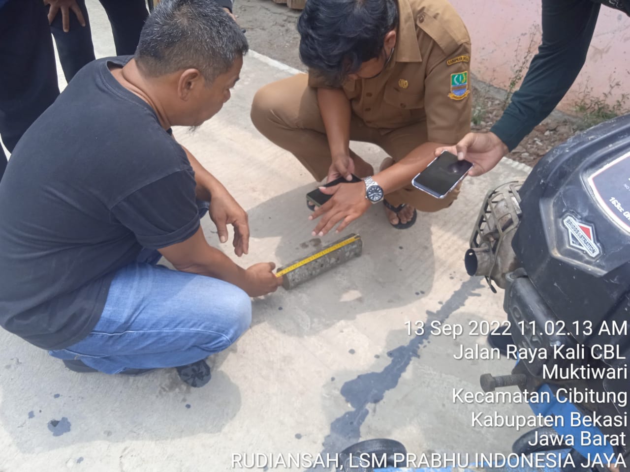 Woww…? Sampai Kaget,Diduga Kontraktor Ogah Untung Hasil Core drill Melebihi Aturan,LSM PRABHU Meminta Dinas Terkait Bertindak Tegas