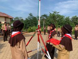 Latihan Pramuka Nomor Gugus Depan Pangkalan SD IT Insan Cendekia Kwartir Ranting Kecamatan Bukit Kemuning lampung Utara