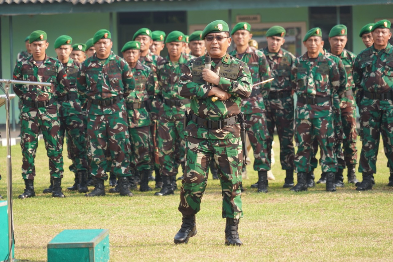 Jadi Irup Upacara Bendera, Brigjen TNI Tatang Subarna Kita Harus Bangga Menjadi Prajurit TNI AD