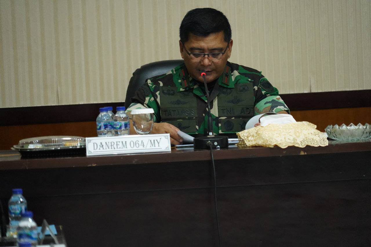 Brigjen TNI Tatang Subarna Minta TMMD Ke-115 Kodim 0602/Serang Tepat Waktu dan Tepat Sasaran