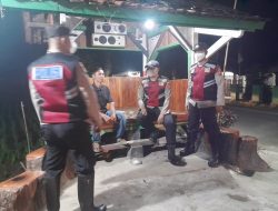 Polsek Leuwidamar Polres Lebak laksanakan giat Patroli malam Wil Kecamatan Leuwidamar