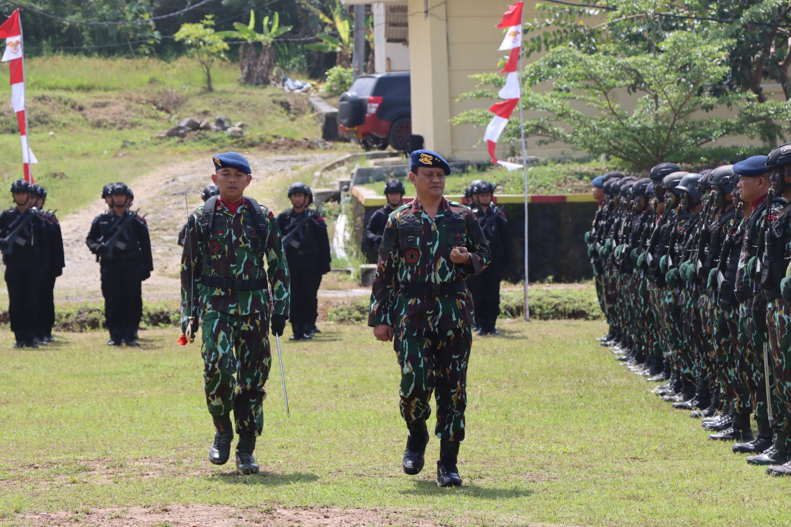 Kapolres Lebak Hadiri Peresmian Batalyon C Pelopor Sat Brimobda Banten oleh Kapolda Banten