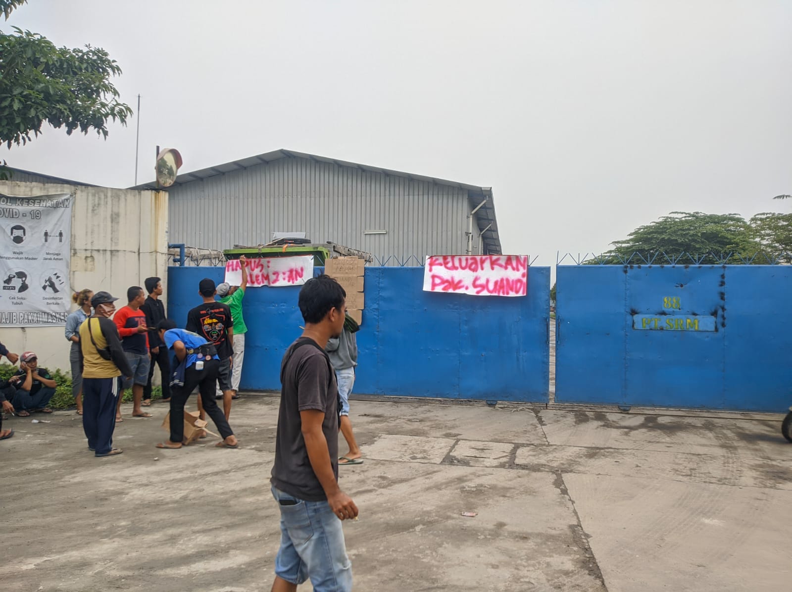 warga Terdampak Banjir Di Saat Hujan Di duga Modus PT.SRM Abaikan Regulasi Pengelolaan Lahan Aset Pemda