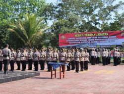 Kapolres Lebak pimpin Upacara Sertijab Lima PJU Polres Lebak dan Kapolsek Jajaran