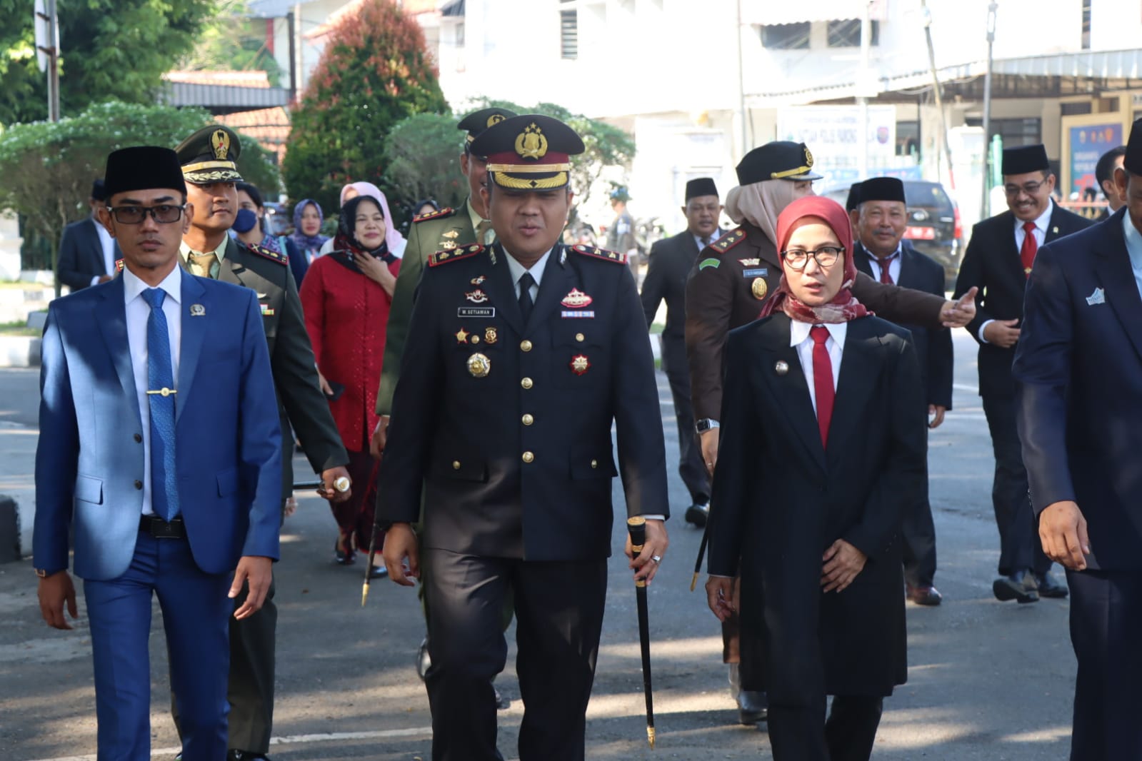 Kapolres Lebak Hadiri Upacara Peringatan Hari Kesaktian Pancasila di Alun-alun Rangkasbitung