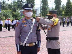 Kapolres Aceh Timur Pimpin Apel Gelar Pasukan Operasi Zebra Seulawah 2022