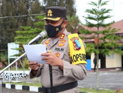 Kapolres Bener Meriah AKBP Indra Novianto S,IK, Pimpin Apel Gelar Pasukan Operasi Zebra Seulawah 2022 