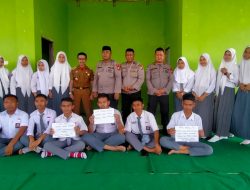 Kasat Binmas Polres Gowa Binluh di SMA Negeri 20 Pallangga, Ini Yang Disampaikan