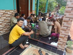 Bhabinkamtibmas Polsek Cijaku Polres Lebak Laksanakan Program Kapolda Banten”Yuk Ngopi Wae”