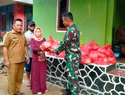 kodim 0603/Lebak bantu masyarakat terdampak banjir di Lebak-Banten