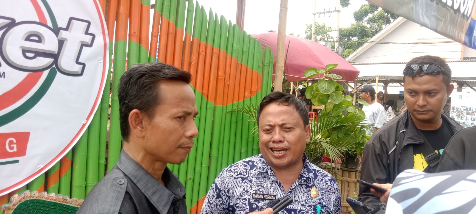 Hilman Setiaji Membuka SUKET Membantu Pemasaran Produk-produk Para UMKM Supaya Produktif