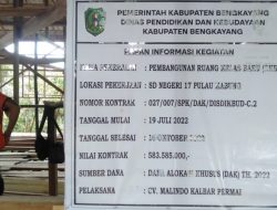 Miris: Pembangunan Sekolah Dasar Pulau Kabung, Membahayakan Siswa