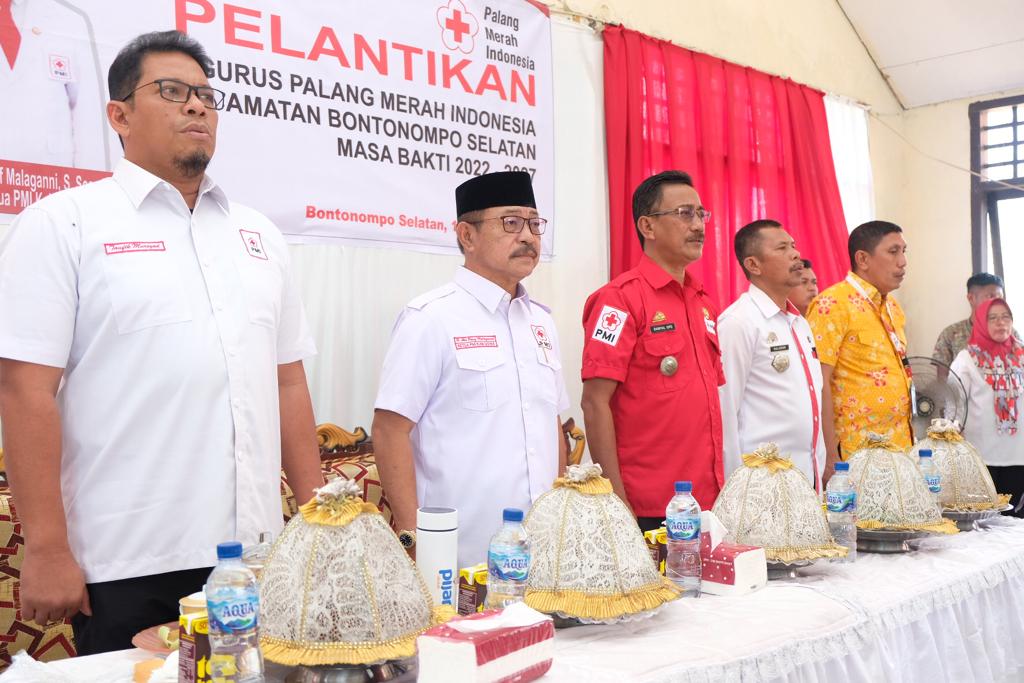 Pengurus PMI dan Pemerintah Kecamatan Bonsel Siap Dukung Program PMI Gowa