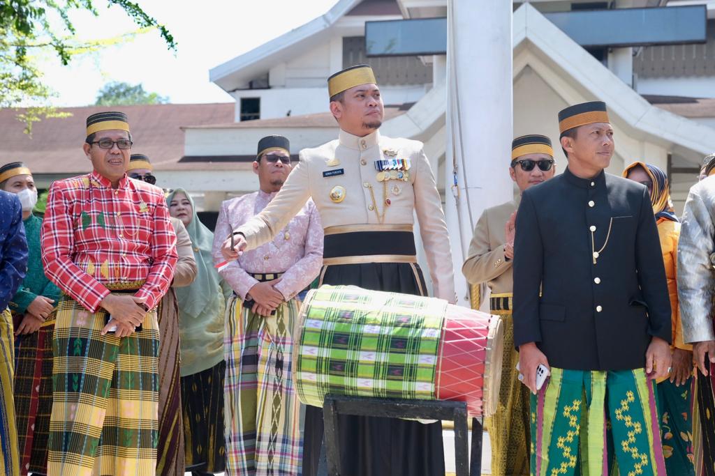 Bupati Adnan Lepas Kirab Pelajar Andalan Sulsel