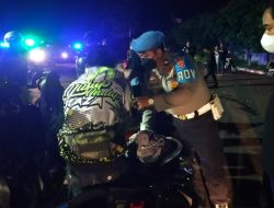 Antisipasi Geng Motor, Polres Lebak Polda Banten melaksanakan Patroli Gabungan