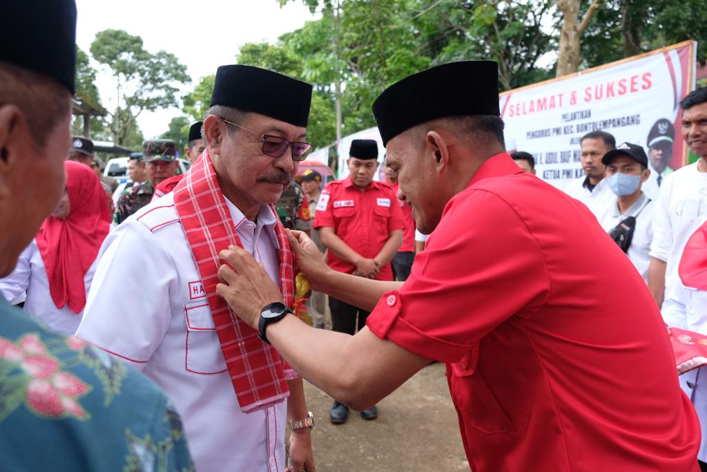 Lantik Pengurus Kecamatan, Abd. Rauf Minta Program Sibat Dibentuk Segera