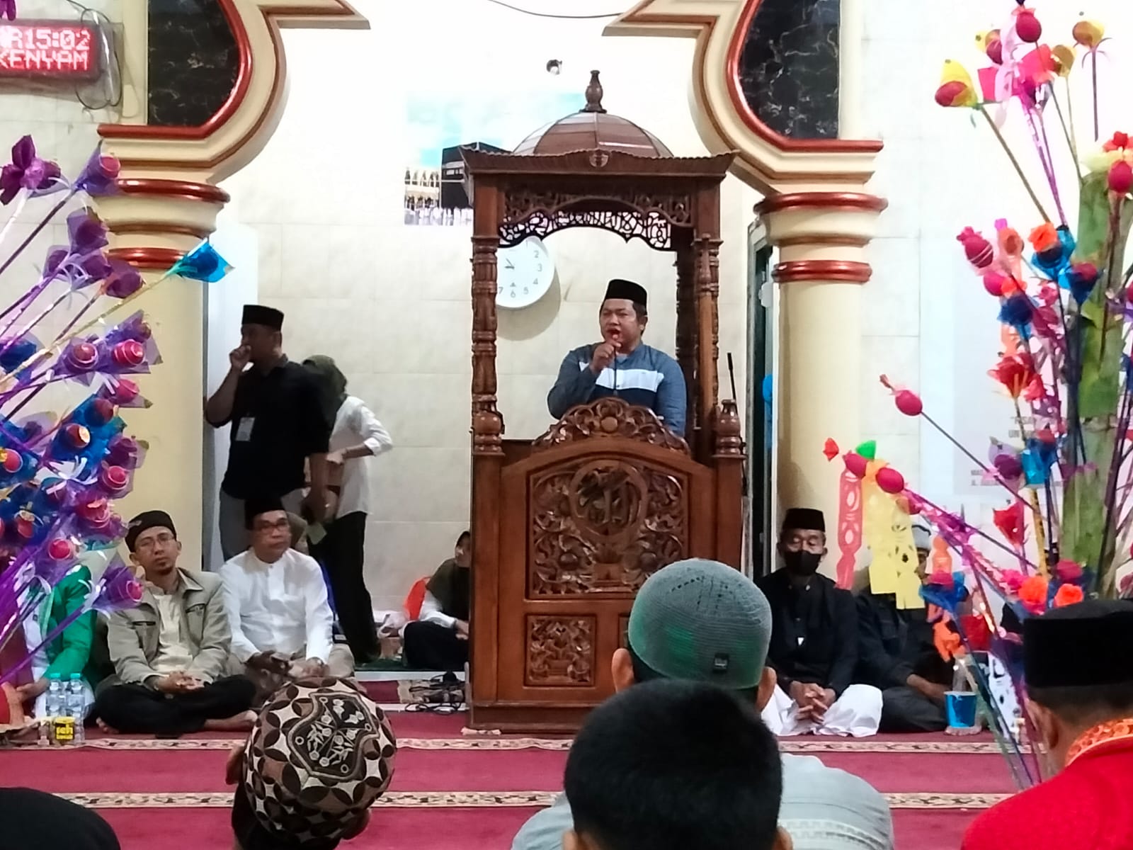 Peringati Maulid Nabi Besar Muhammad SAW Di Mesjid Hj. Suka Berlangsung Hikmat.