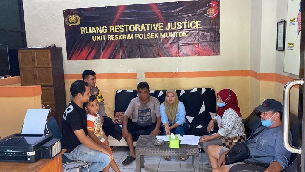 Penerapan Restorative justice Oleh Polsek Mentok,Polres Bangka- Barat