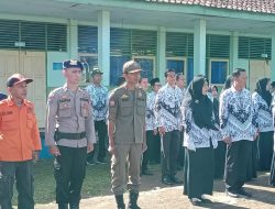 Kapolsek Cijaku Polres Lebak Bersama Forkopimcam Melaksanakan Upacara Hari Sumpah Pemuda ke- 94 Tahun 2022.