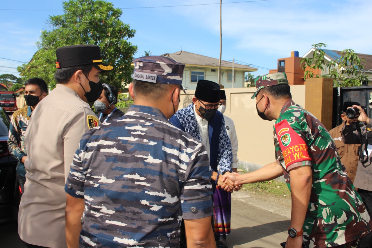 Wapres RI Lakukan Kunker ke Tanara, Kasrem 064/MY: Alhamdulillah Berjalan Lancar