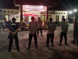 Kapolsek Bayah Polres Lebak Pimpin Gelar Patroli Malam KRYD Gabungan Antisipasi C3 Diwilayah Kecamatan Bayah