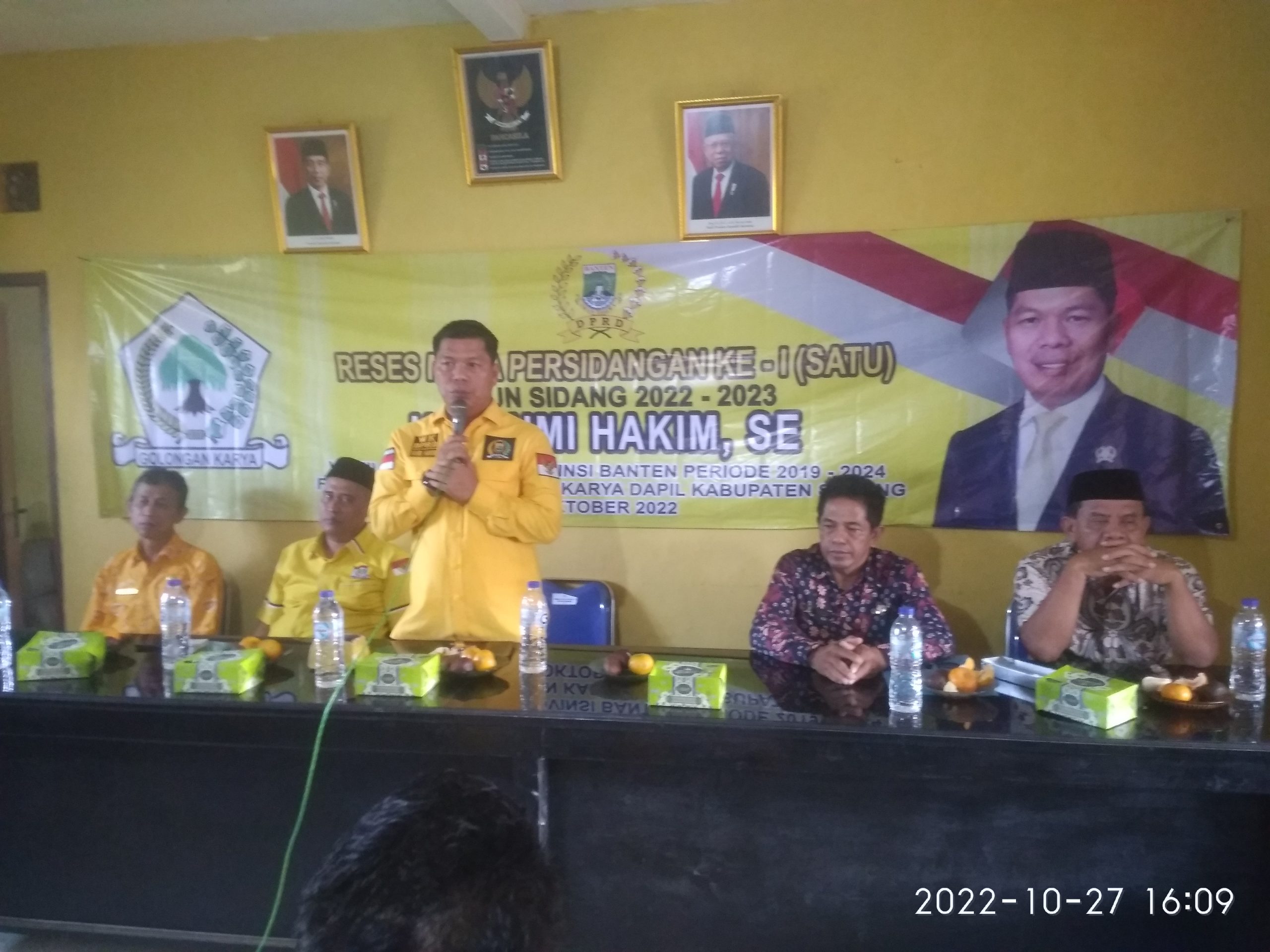 H.Fahmi Hakim.SE,Gelar Reses di Desa  se- Kec.Bandung Kab.Serang