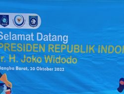 Nitizen histeris Jokowi Kunjungi pasar Mentok Bangka Barat Pulau Bangka