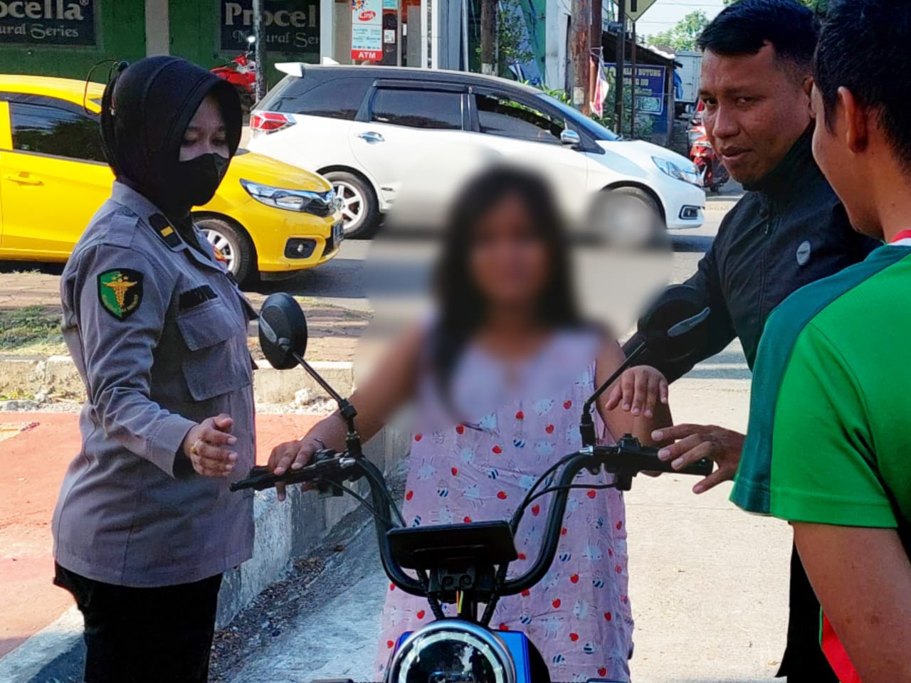 Berikan Pelayanan Prima, Personel Polres Gowa Turun Ke Jalan Lakukan Pengaturan Lalu Lintas