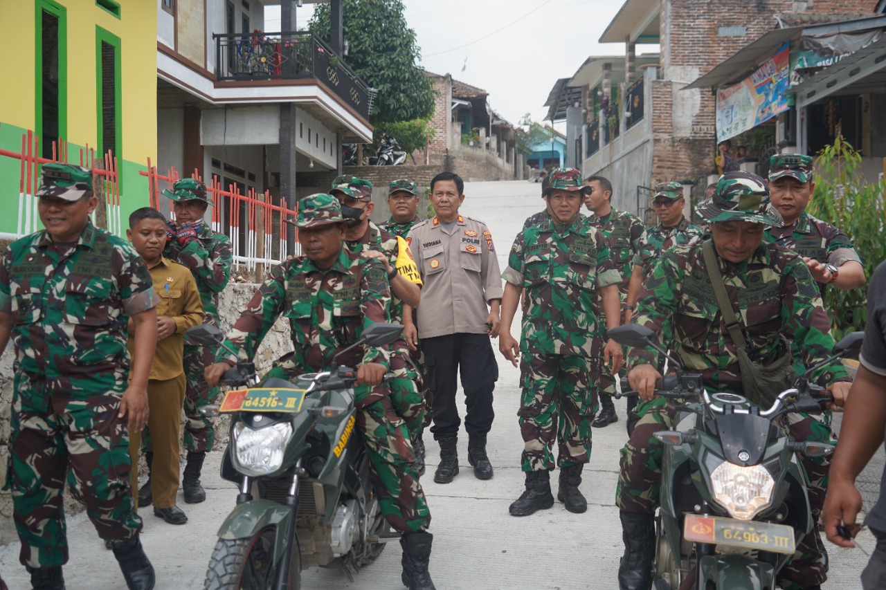 Dampingi Tim Wasev TMMD Ke 115 Kodim 0602/Serang, Ini Kata Kasrem 064/MY