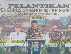 Forum Komunikasi Putra-Putri Purnawirawan dan Putra-Putri TNI-Polri (FKPPI) Kabupaten OKI, periode 2022-2027