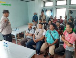 Binlu Kasatbinmas Polres Lebak Ke Pengurus Pangkalan Ojek dan Supir Angkot Diwiilayah Terminal Kalijaga Rangkasbitung