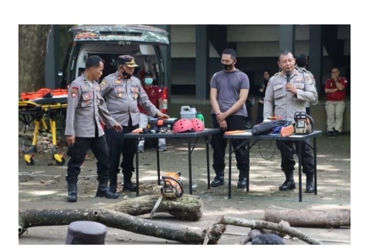 Polres Tulungagung Tingkatkan Kemampuan untuk Personel Hadapi Bencana Alam