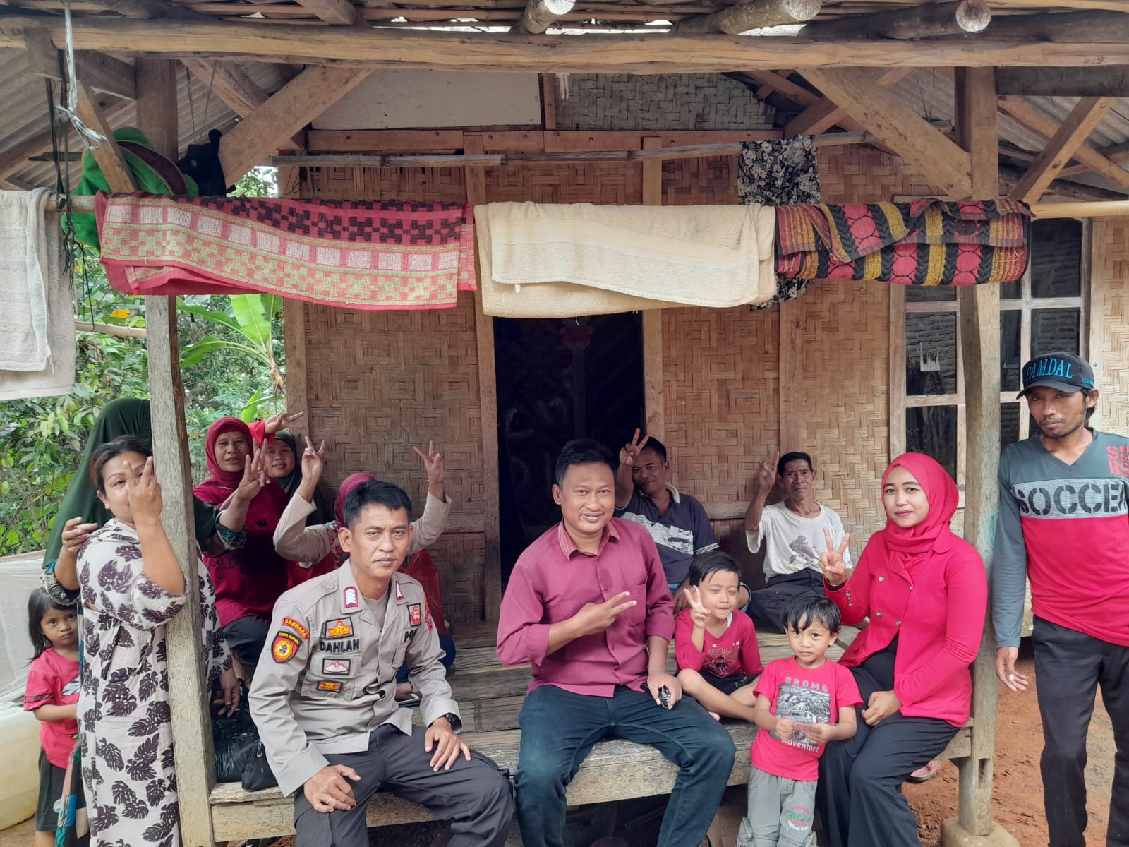 Polsek Leuwidamar, Polres Lebak Polda Banten Laksanakan Pengamanan Kampanye Terbuka