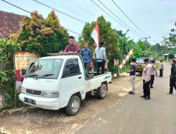 Polsek Leuwidamar Polres Lebak Laksanakan Pengamanan Kampanye Terbuka