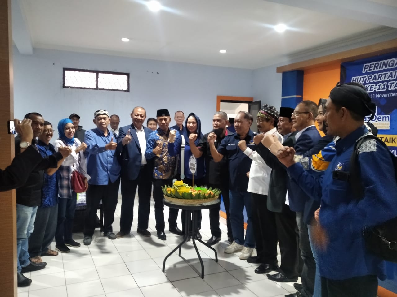 DPW Partai NasDem Banten Rayakan HUT Partai NasDem ke-11 Bersama Relawan Anis.