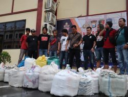 Gunakan Roda Empat, Ribuan Liter Miras Diamankan Oleh Unit Jatanras Sat Reskrim Polres Gowa