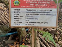 Proyek Pembangunan Pulau Bawean Di Beberapa Desa Kecamatan Sangkapura Kabupaten Gresik Provinsi Jawa Timur Terkesan Amburadul Diduga Pihak Pelaksanaan Selewengkan Anggaran