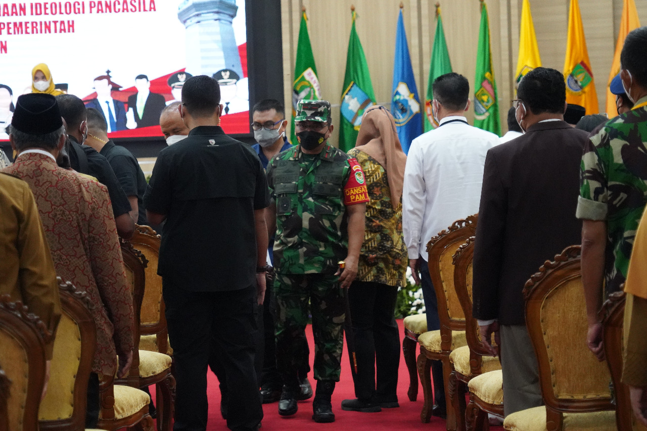 Wapres RI Hadiri Pembinaan Penguatan Ideologi Pancasila di Banten, Danrem 064/MY: Alhamdulillah Aman dan Lancar