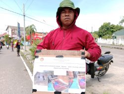 Peduli Bapak Salamun, (AMPGe)Anak Mentok Punya Gawe Galang Donasi