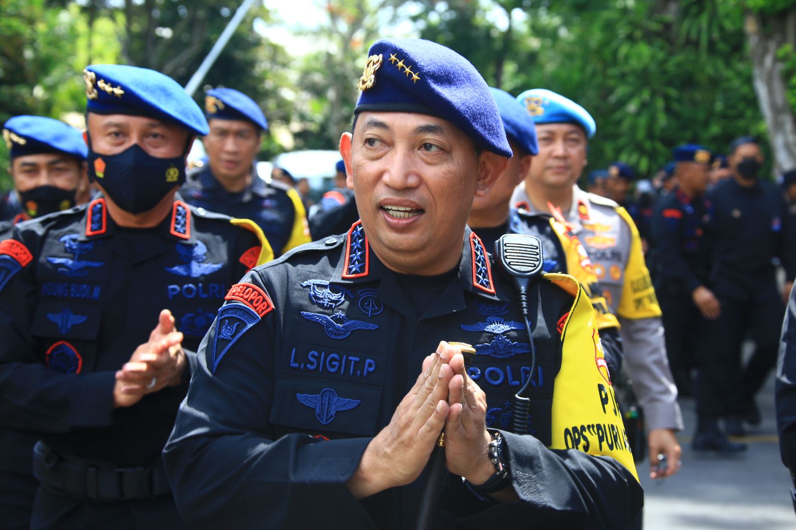 Rayakan HUT Brimob ke-77, Kapolri: Semoga Sukses Mengamankan KTT G20