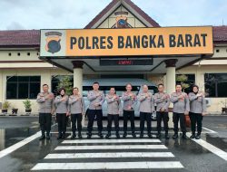 Team Peneliti dari Sespim Lemdiklat Polri berkunjung ke Polres Bangka Barat