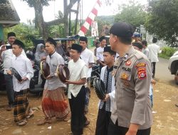 Pengamanan kegiatan peringatan maulid nabi Muhammad SAW Oleh Anggota Polsek Leuwidamar Polres Lebak