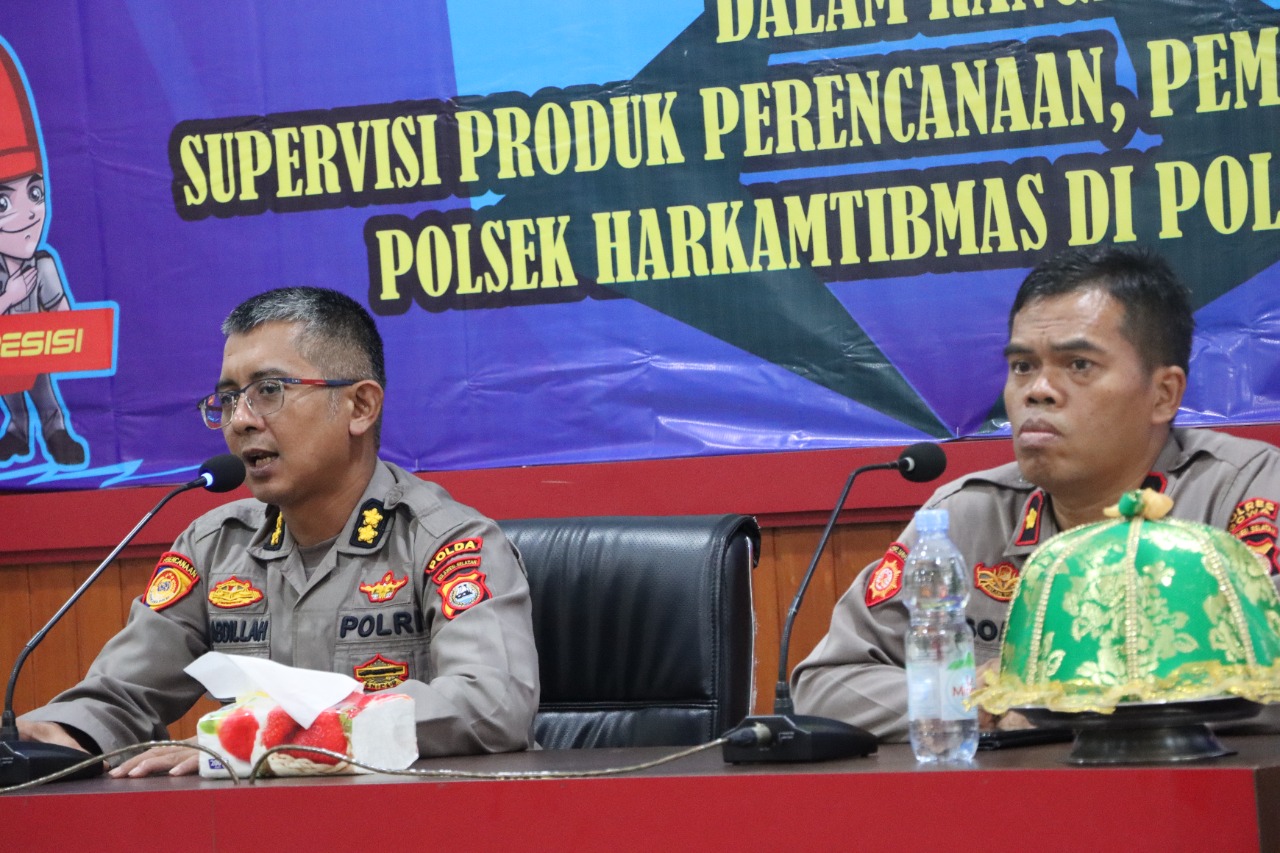 Wakapolres Gowa Terima Kunjungan Tim Sipervisi Dari Biro Rena Polda Sulsel