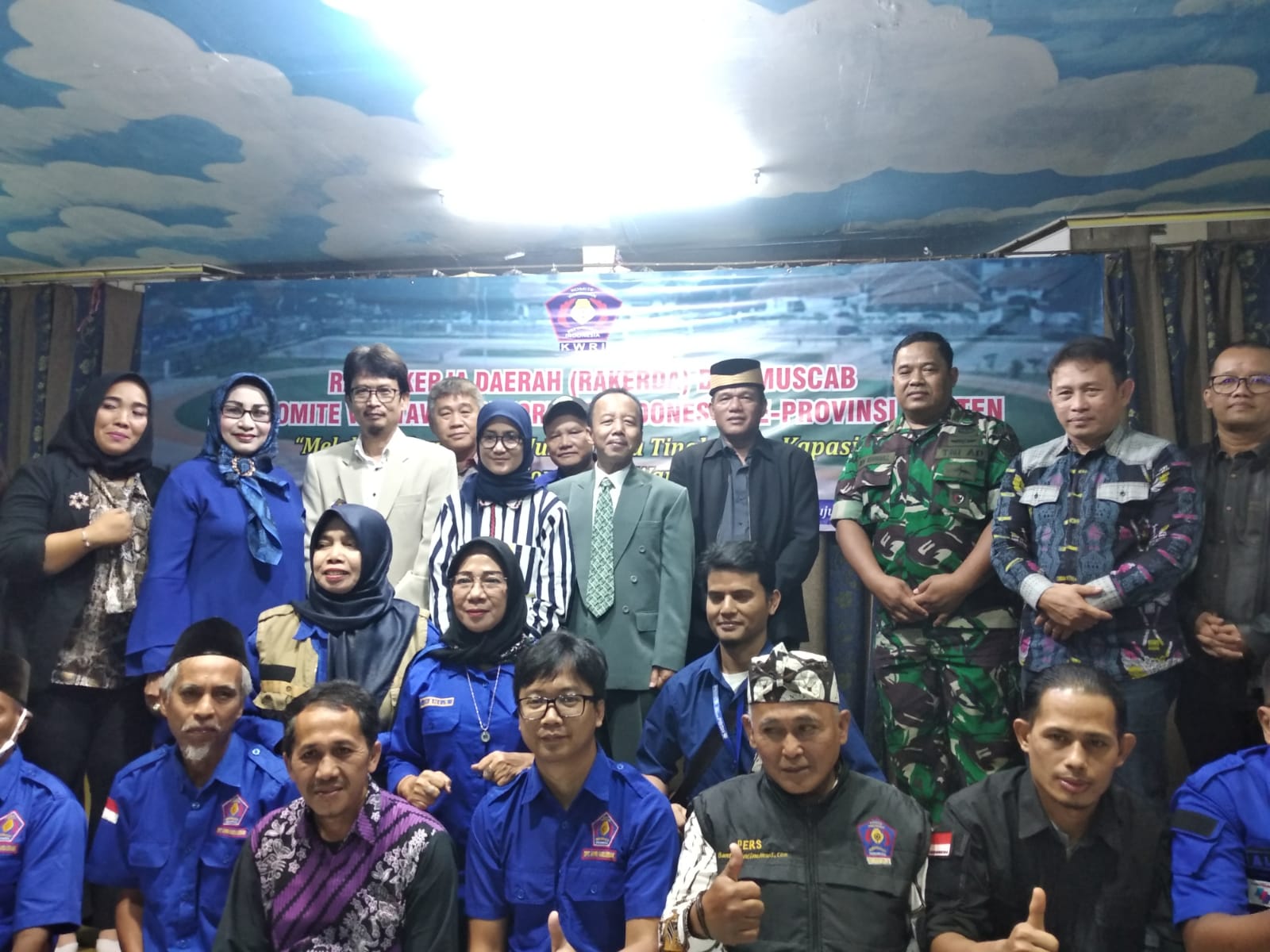 Hadiri Rakerda dan Muscab DPC KWRI Se-Provinsi Banten, Kapenrem 064/MY sampaikan Pandangannyatentang Pers