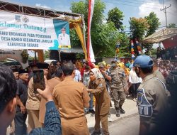 _*Kantor Desa Kareo, Kecamatan Jawilan, Baru Saja Diresmikan*